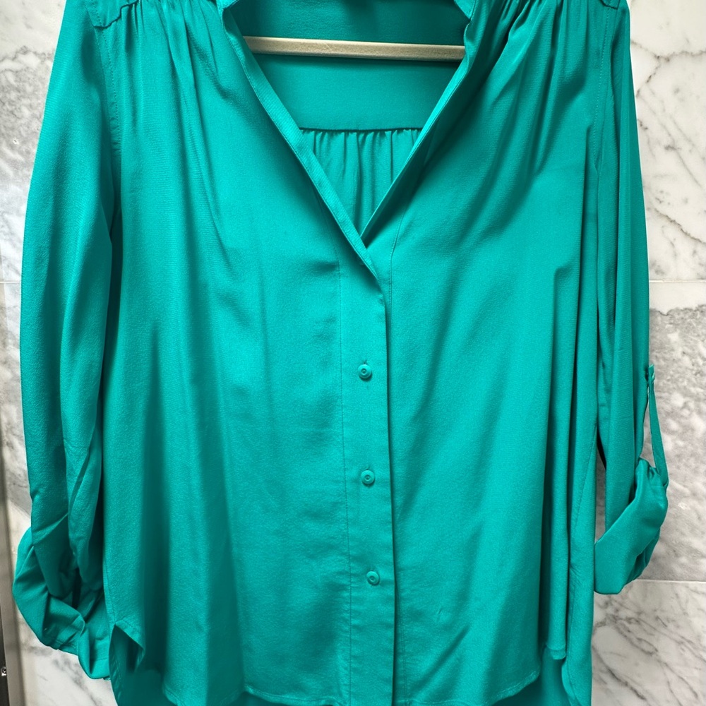 Teal Women's Blouse